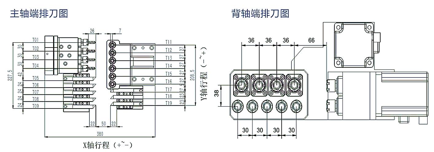 走心機D206D刀具圖